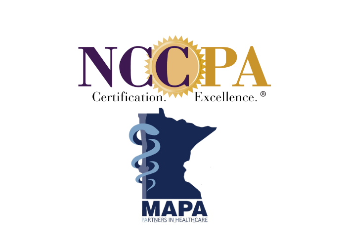 NCCPA Certification & MAPA Award