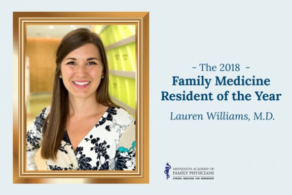 Voyage Healthcare’s Lauren Williams Named 2018 Family Medicine Resident of the Year