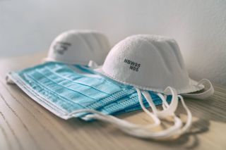 Medical-grade masks for patient and provider safety.